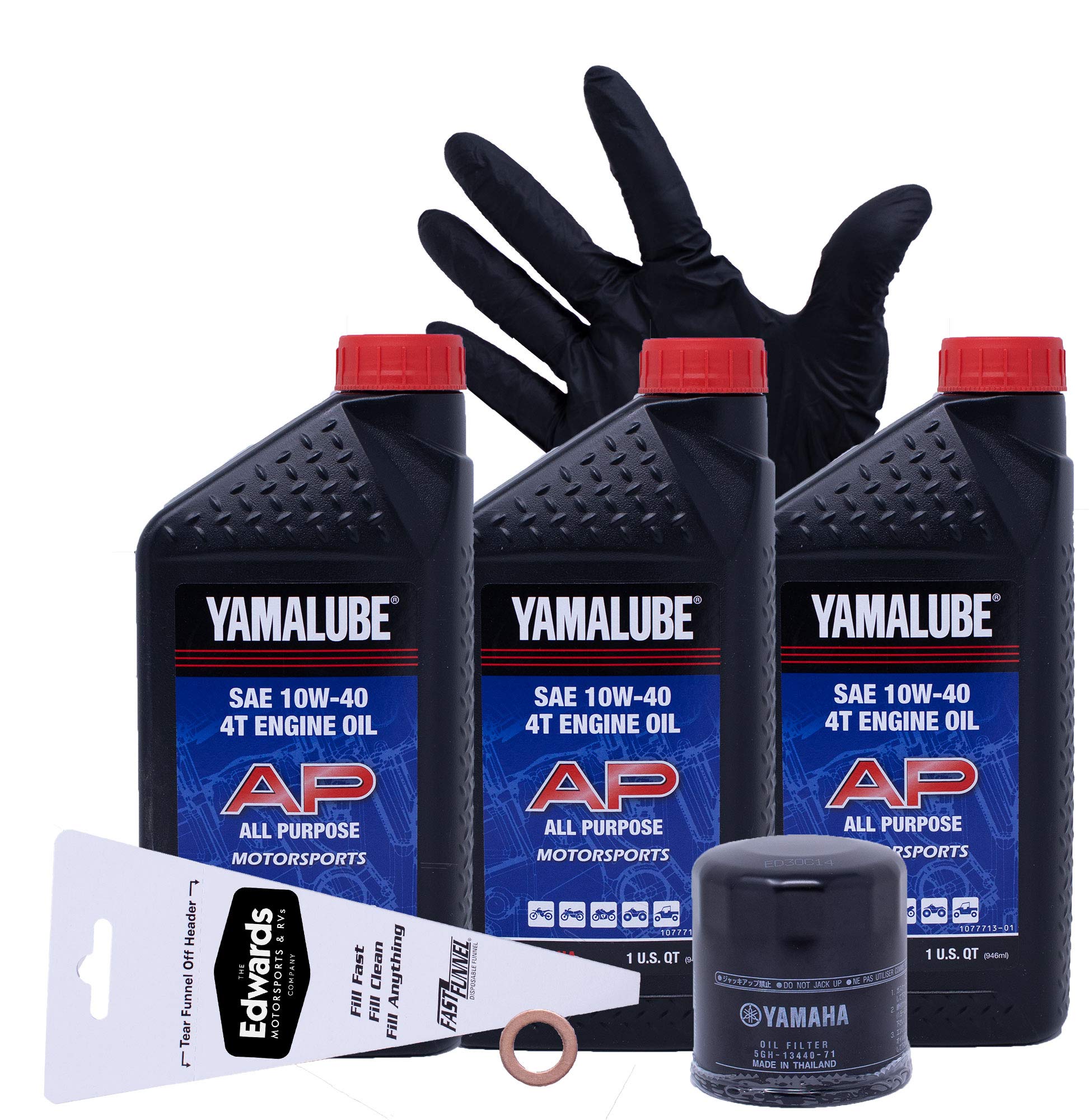 Amazon.com: Edwards Oil Change Kit fits 2004-2006 Yamaha Bruin 350
